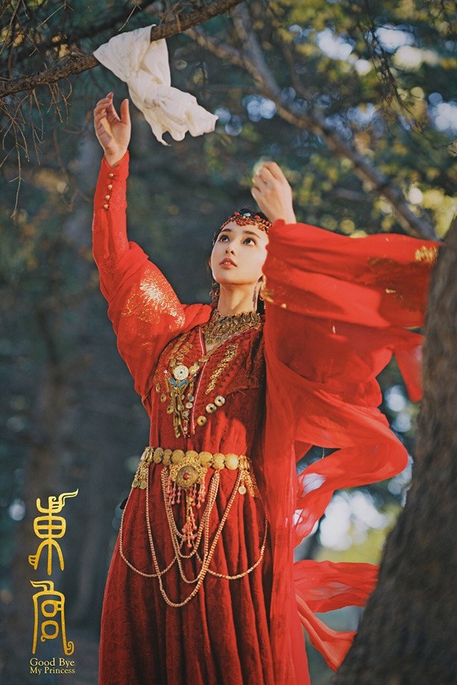 古装剧女星演「亡国公主」3：彭小苒 饰演《东宫》小枫